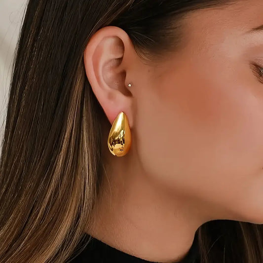 Drop Earrings - Golden